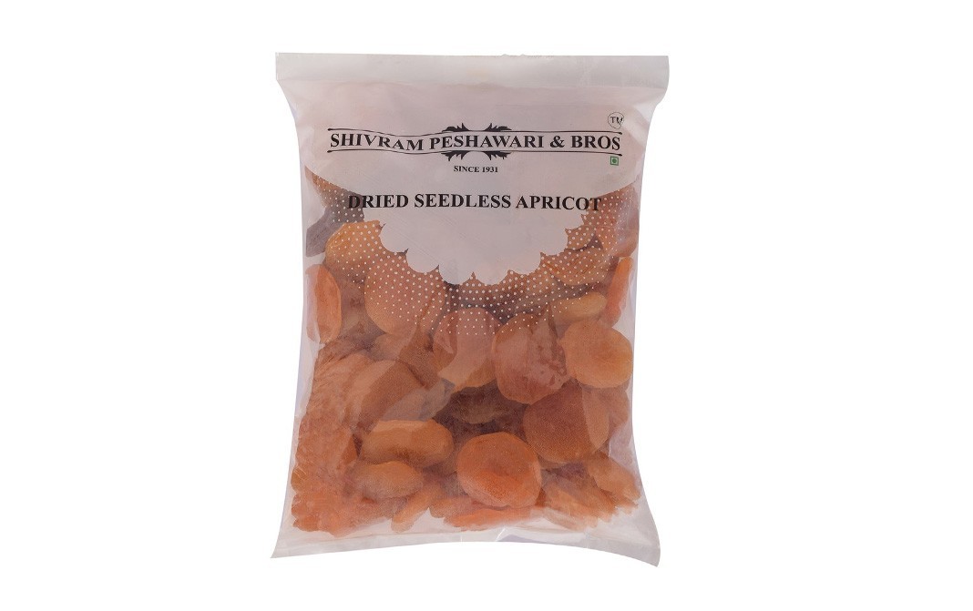 Shivram Peshawari & Bros Dried Seedless Apricot    Pack  450 grams